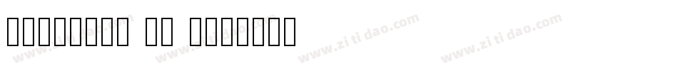 Rsgordon Cn I字体转换